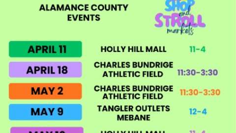 Holly Hill Mall May 16 Makers Market