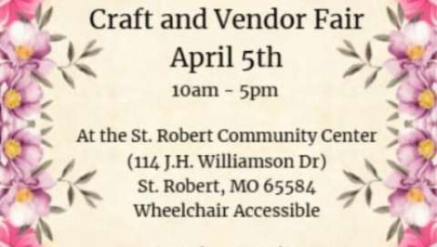 Second Spring Has Sprung Craft and Vendor Fair