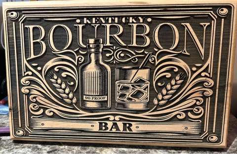 Bourbon Engraving