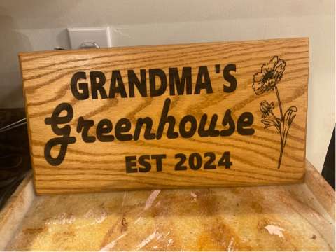 Greenhouse Sign