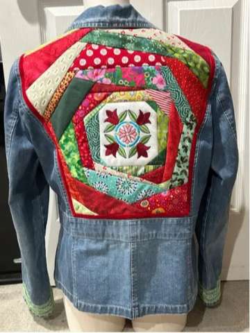 Upcycled Jeans Jacket
