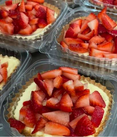 Strawberry Personal Cheesecake