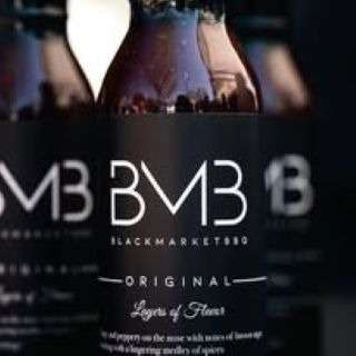 BlackMarket BBQ Sauce Bottle