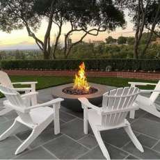 Curved Adirondack Set