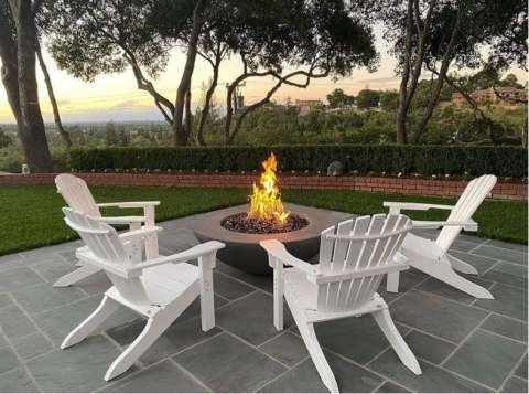 Curved Adirondack Set