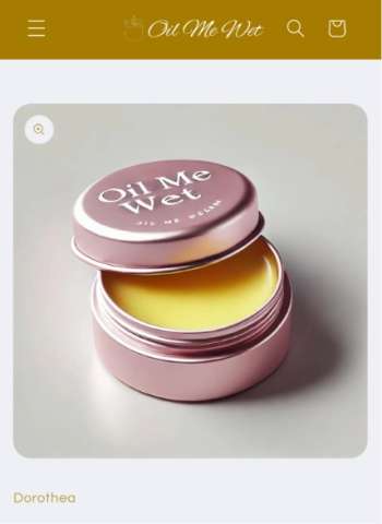 1 Ounce Oil Me Wet LLC Candle