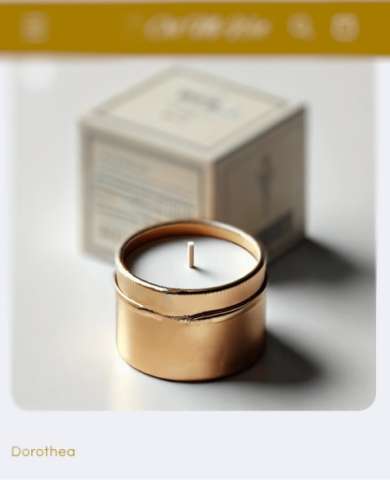 4 and 8 Ounce Massage Candle Tins💕