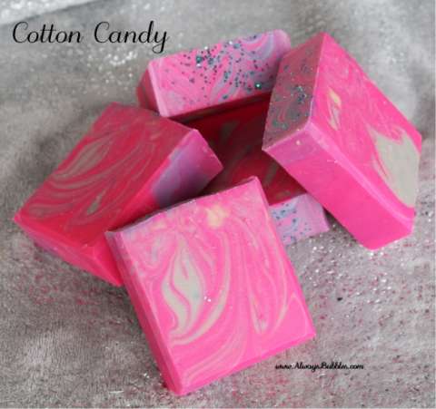 Cotton Candy Goat Milk Soap