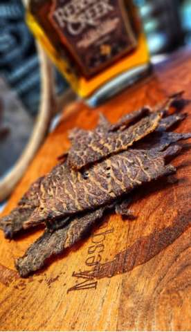 Maple Bourbon Beef Jerky