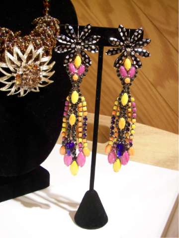 Redesigned Vintage Rhinestone Earrings