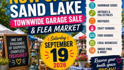 Sand Lake Townwide Garage Sale & Flea Market 2026