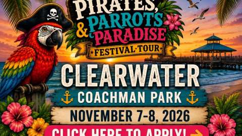 Pirates Parrots & Paradise