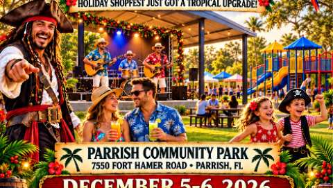 Pirates, Parrots & Paradise Holiday Festival
