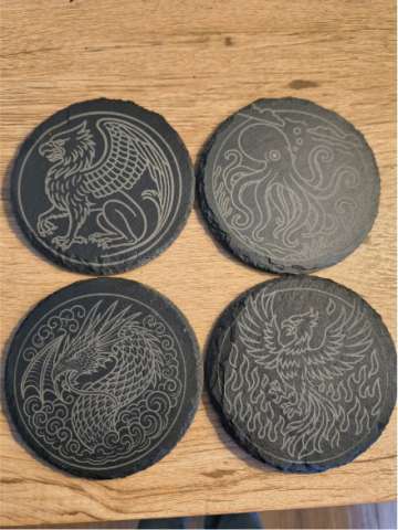 Slate Coasters