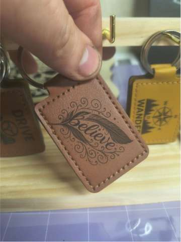 Leather Keychains