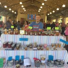 Booth at Tuscaloosa Farmers Market