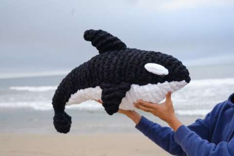 Giant Handmade Orca