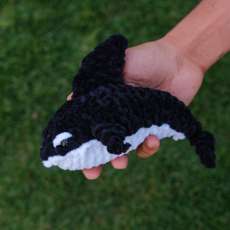 Mini Handmade Orca