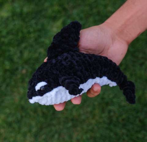 Mini Handmade Orca