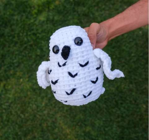 Handmade Snow Owl