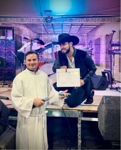 Joni Sandez at the San Bernardino Festival