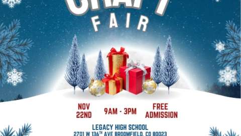 Legacy High School Lightning Band Craft Fair
