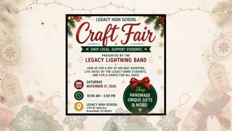 Legacy High School Lightning Band Craft Fair