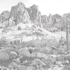 Superstition Mountains, Arizona