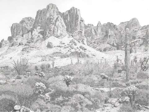 Superstition Mountains, Arizona