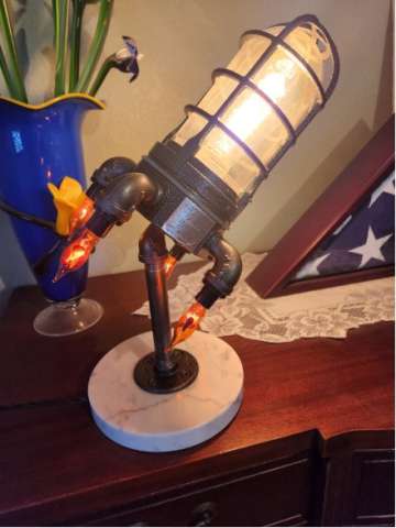 Rocket Lamp
