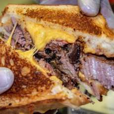 Brisket Grilled Cheese