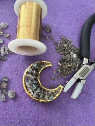 Handcrafting Sun Catcher Components