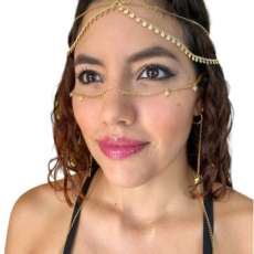 Headpiece and Face Chain