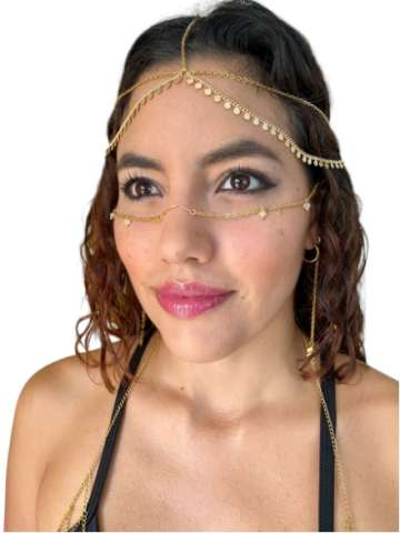 Headpiece and Face Chain