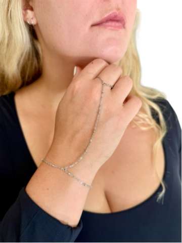 Minimal Shine Hand Chain