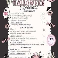 Halloween Menu