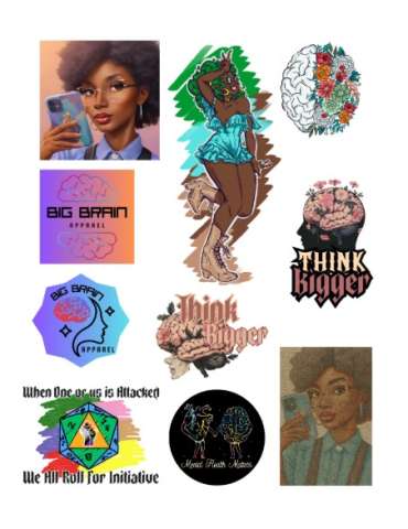 Various Custom Stickers