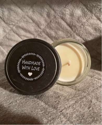 Inside of 4oz Candle