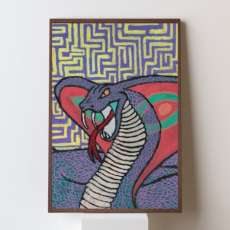 Cobra Abstract Painting