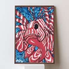 Lion Fish Abstract Painting
