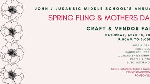 JJL Band Spring Fling & Mother's Day Vendor Fair 2026