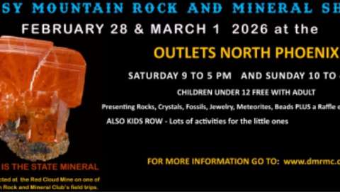 Daisy Mountain ROCK & Mineral CLUB 2026 SHOW