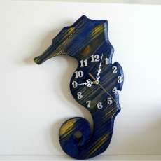 Seahorse Clock