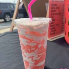 Strawberry Cheesecake Dirty Soda