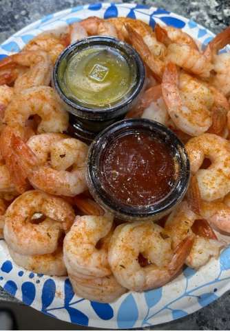 Our Fresh Steamed Shrimp