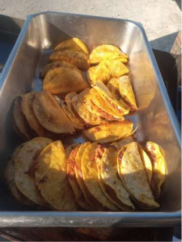 Crispy Smoked Pork Tacos