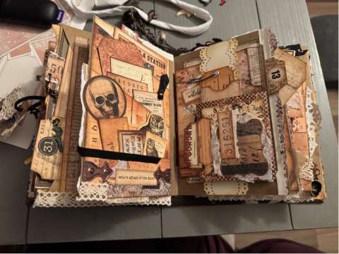 Halloween Journal Page
