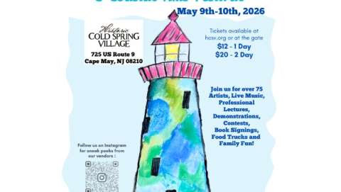 Jersey Cape Sea Glass and Coastal Arts Festival