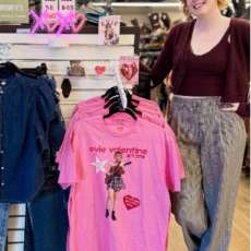 Evie Valentine Merch Pop Up