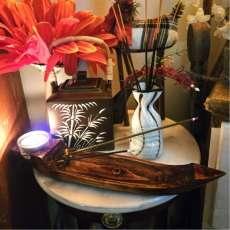 Gondola Incense/Candle Holder